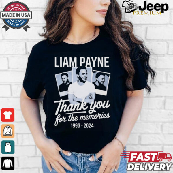 Official Rip Liam Payne One Direction Thank You For The Memories 1993 2024 t shirt