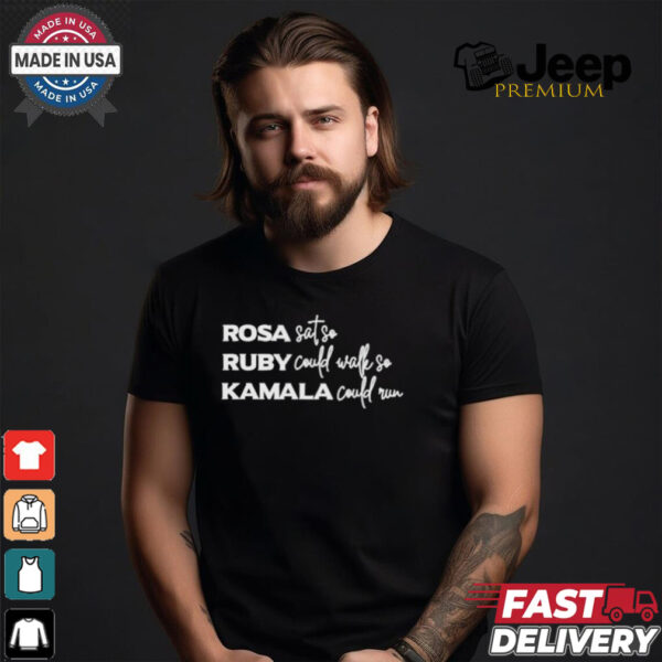 Official Rosa Sato Ruby Could Walle So Kamala Could Run Shirt