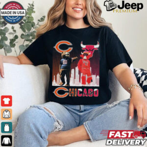 Official Staley Da Bear X Benny Mascot Chicago Sport Teams Shirt