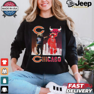 Official Staley Da Bear X Benny Mascot Chicago Sport Teams Shirt