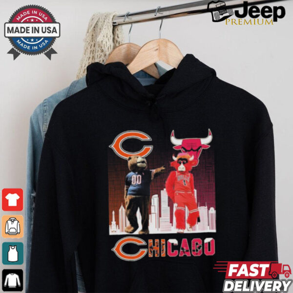 Official Staley Da Bear X Benny Mascot Chicago Sport Teams Shirt