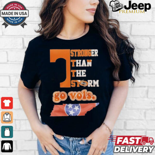 Official Stronger Than The Storm Milton Go Vol 2024 T Shirt