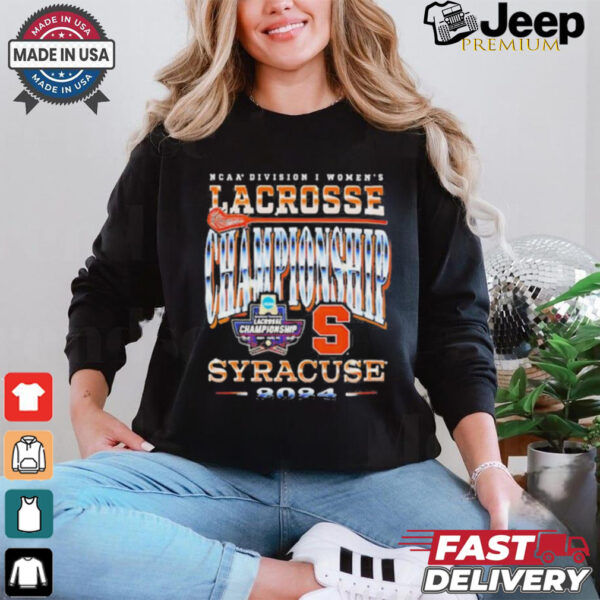 Official Syracuse Lacrosse 2024 NCAA Division I Women’s Championship T Shirt