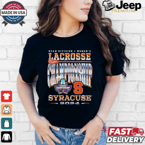 Official Syracuse Lacrosse 2024 NCAA Division I Women’s Championship T Shirt