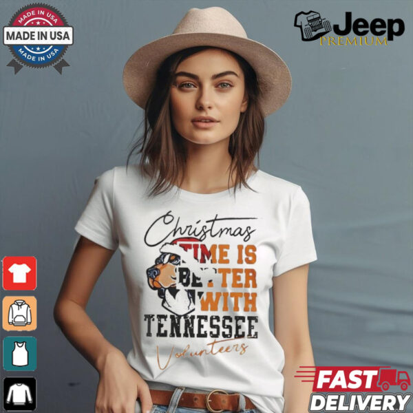 Official Tennessee Volunteers Christmas Time Is Better With Vols Shirt