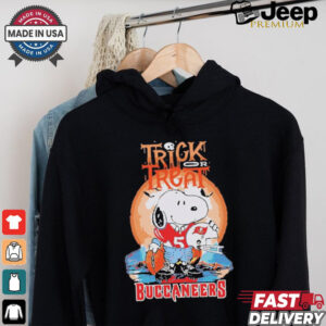 Official Trick Treat Snoopy Teams Tampa Bay Buccaneers Halloween Shirt