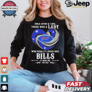 Once Upon A Time There Was A Lady Who Really Loved Her Buffalo Bills Diamonds Shirt