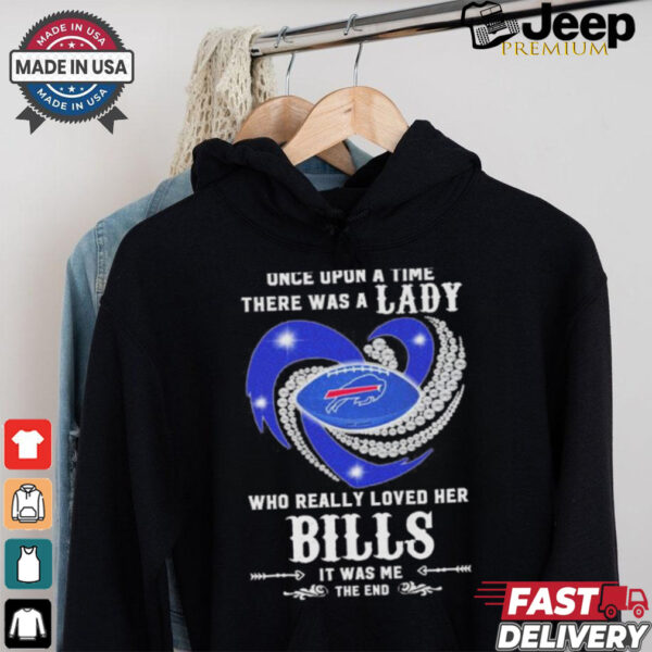 Once Upon A Time There Was A Lady Who Really Loved Her Buffalo Bills Diamonds Shirt