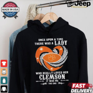 Once Upon A Time There Was A Lady Who Really Loved Her Clemson Tigers Diamonds Shirt