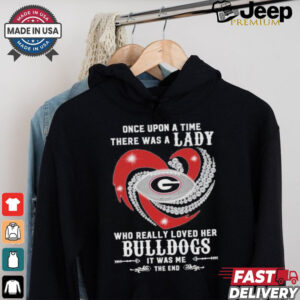 Once Upon A Time There Was A Lady Who Really Loved Her Georgia Bulldogs Diamonds Shirt