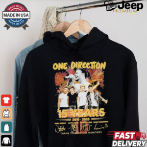 One Direction Liam Payne 15 Years 2010 2025 Thank You For The Memories T Shirt