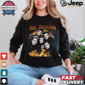 One Direction Music Band Graphic T Shirt