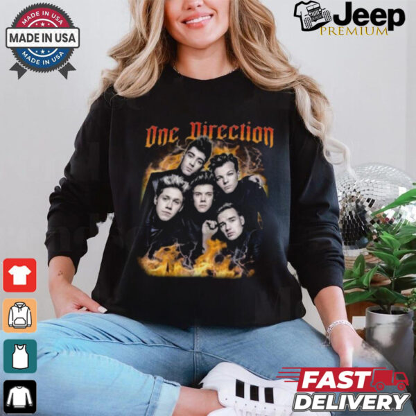 One Direction Music Band Graphic T Shirt