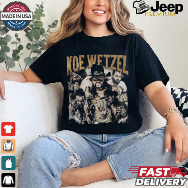 Original Koe Wetzel 90s Vintage Tour 2024 Shirt