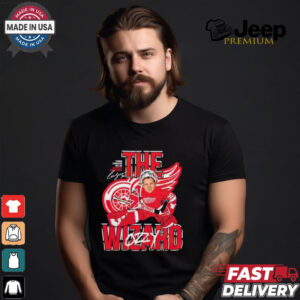 Osgood Wizard Detroit Red Wings Hockeytown Throwback Night shirt