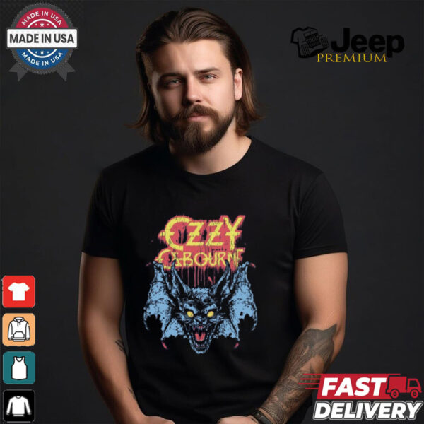 Ozzy Glowing Eyes Bat T Shirt