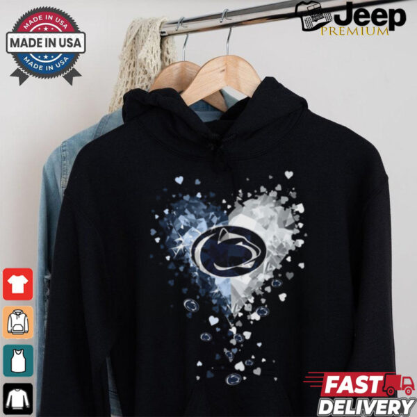 Penn State Nittany Lions Crystal Heart Shirt