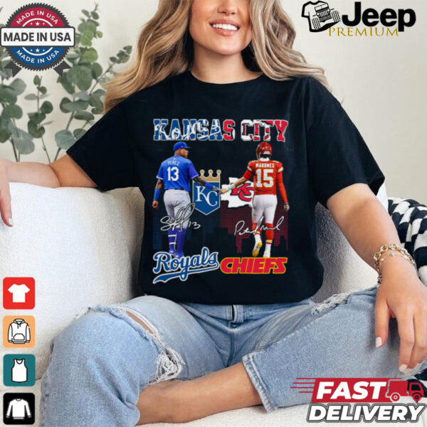 Perez Mahomes Royals Chiefs Shirt