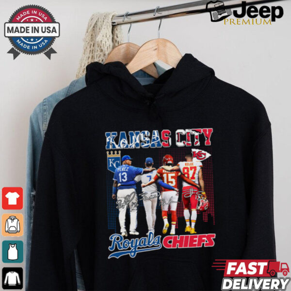 Perez Witt Jr Mahomes Kelce Royals Chiefs Shirt