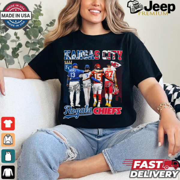 Perez Witt Jr Mahomes Kelce Royals Chiefs Shirt