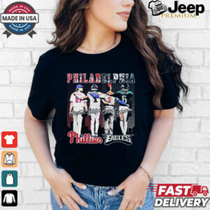 Philadelphia Phillies x Philadelphia Eagles Signature Unisex T Shirt