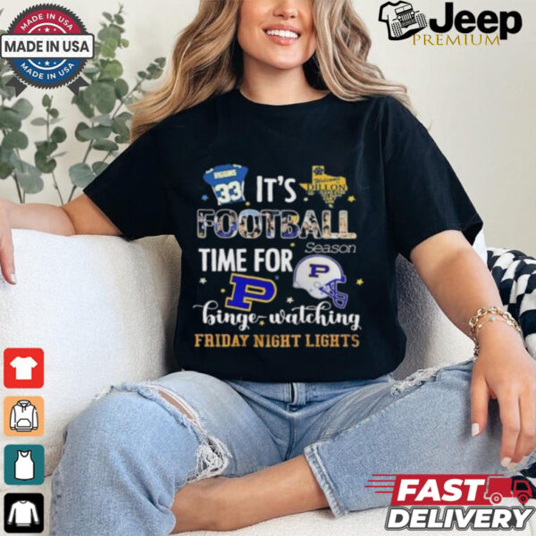 Pittsburgh Panthers It’s Football Time For Binge Watching Shirt