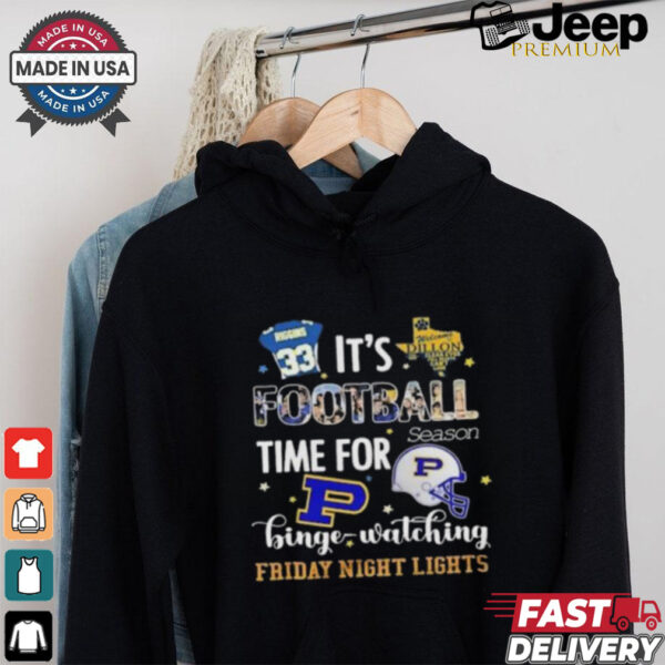 Pittsburgh Panthers It’s Football Time For Binge Watching Shirt