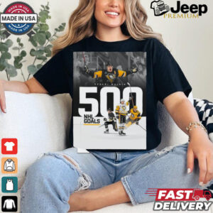 Pittsburgh Penguins Evgeni Malkin 500 Times NHL Goals Poster t shirt