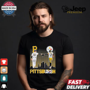 Pittsburgh Pirates Paul Skenes x Pittsburgh Steelers Justin Fields shirt