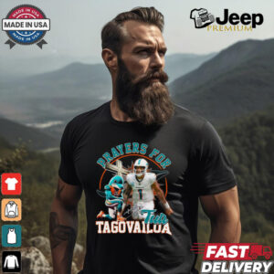 Prayers for tua tagovallua Dolphins shirt