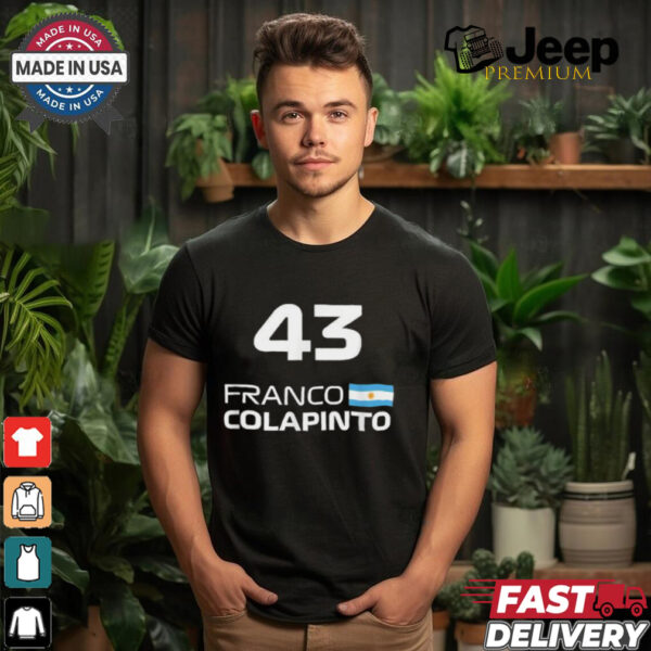 Races formula racing franco colapinto 43 T shirt