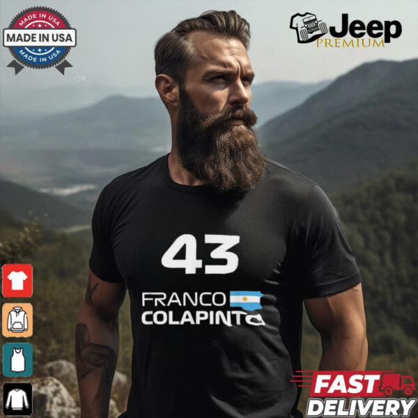 Races formula racing franco colapinto 43 T shirt