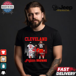 Ramirez Garrett Cleveland Guardians Browns signature shirt