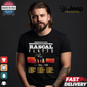 Rascal Flatts Celebrating 25 Years Life Is A Highway Tour Shirt