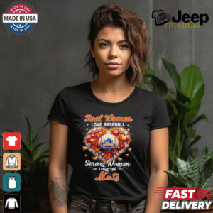 Real Women Love Baseball Smart Women Love The New York Mets X Vintage Diamonds Shirt