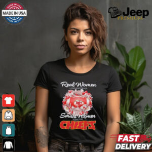 Real Women Love Football Smart Women Love The Kansas City Chiefs X Vintage Diamonds Shirt