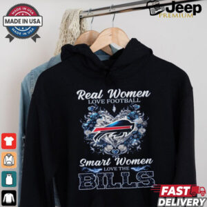 Real women love football smart women love the Bills shirt