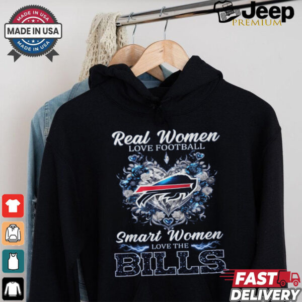 Real women love football smart women love the Bills shirt