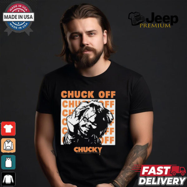 Riot Society Chucky Chuck Off Halloween 2024 Painting t shirt