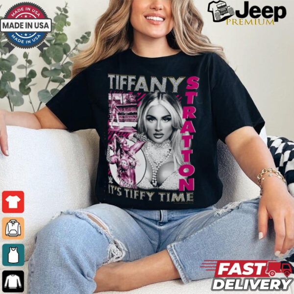 Ripple Junction Black Tiffany Stratton Tiffy Time T Shirt