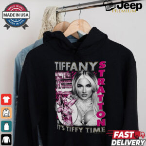 Ripple Junction Black Tiffany Stratton Tiffy Time T Shirt