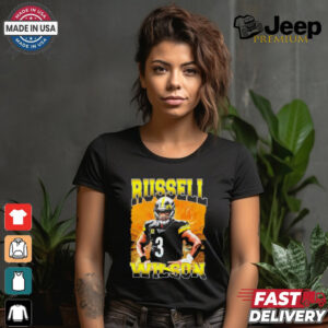 Russell Wilson 03 Pittsburgh Steelers football graphic shirt