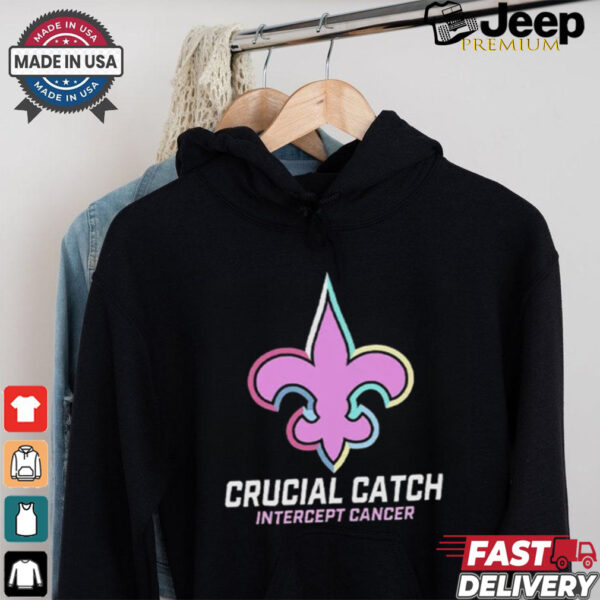 Saints Crucial Catch Intercept Cancer Shirt