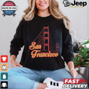 San Francisco 49ers x Aleali May Black T Shirts