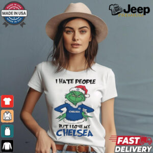 Santa Grinch I hate people but I love my Chealsea 2024 shirt