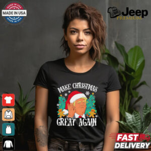 Santa Trump Christmas Make Christmas Great Again shirt