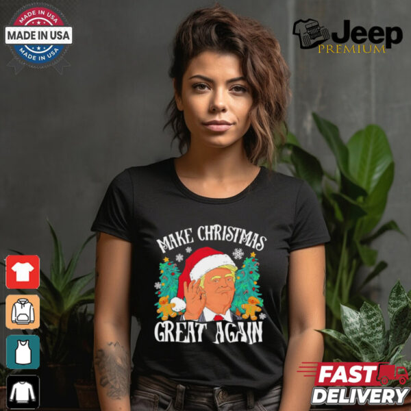 Santa Trump Christmas Make Christmas Great Again shirt