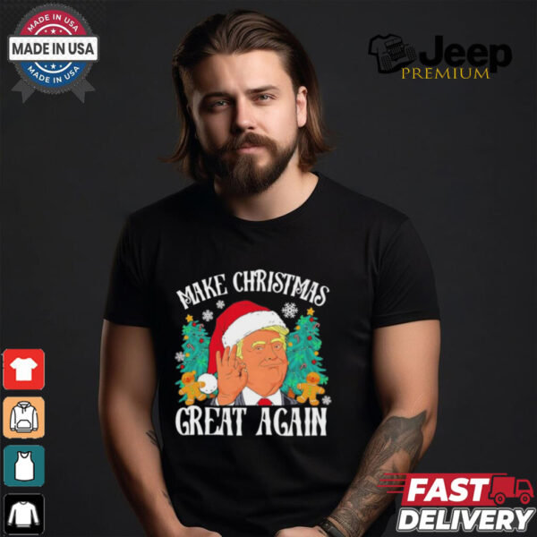 Santa Trump Christmas Make Christmas Great Again shirt