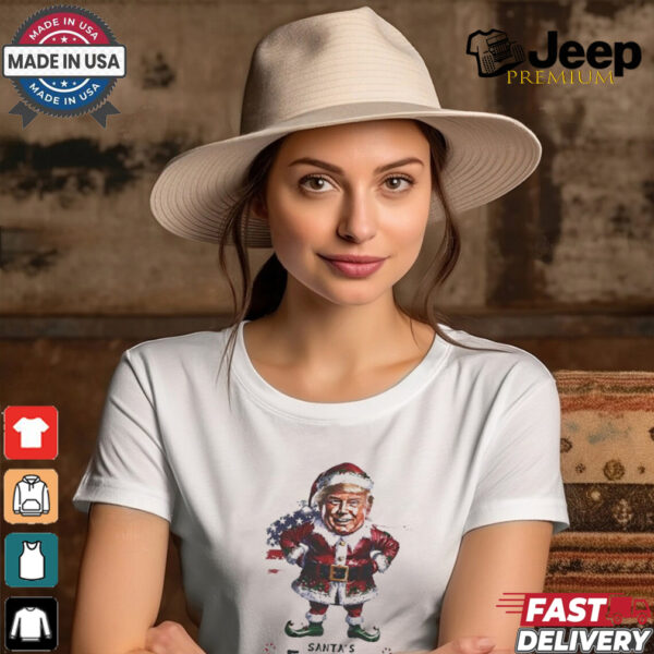 Santa’s favorite president elf Trump Christmas shirt