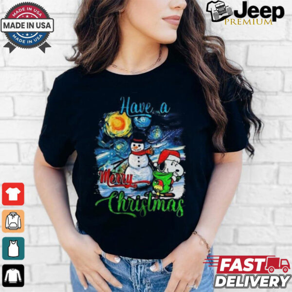 Snoopy Have A Merry Christmas 2024 Happy Holidays T shirt